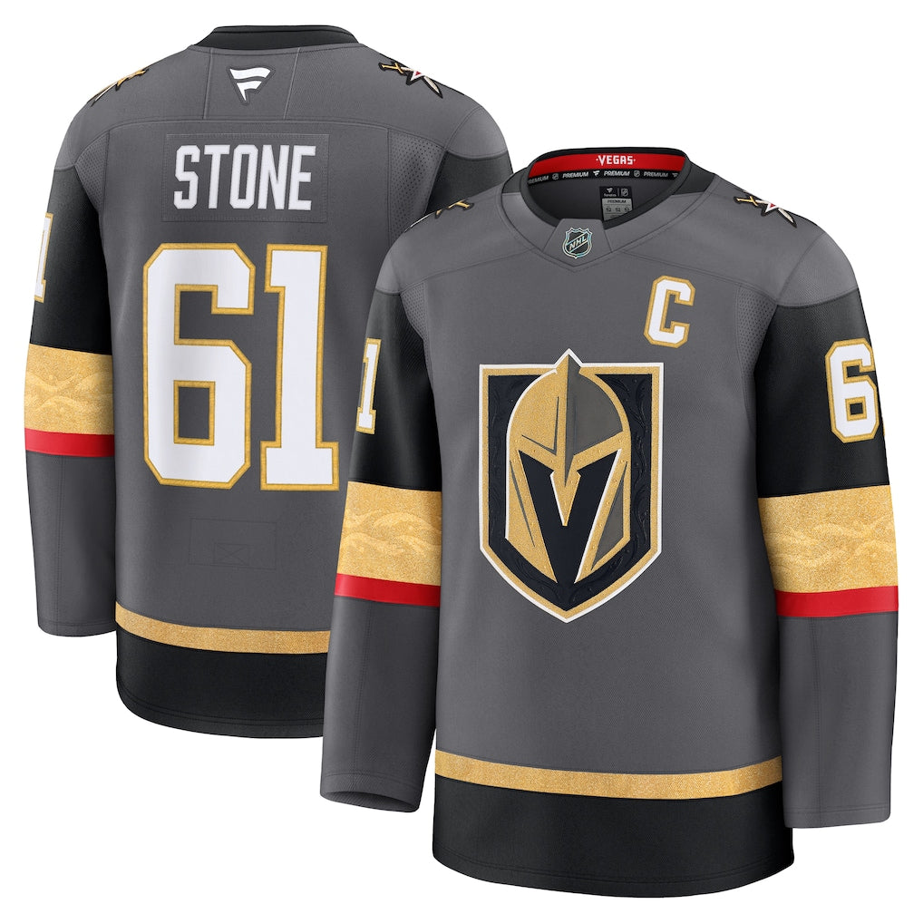 Mark Stone Vegas Golden Knights Alternate Premium Jersey - Gray